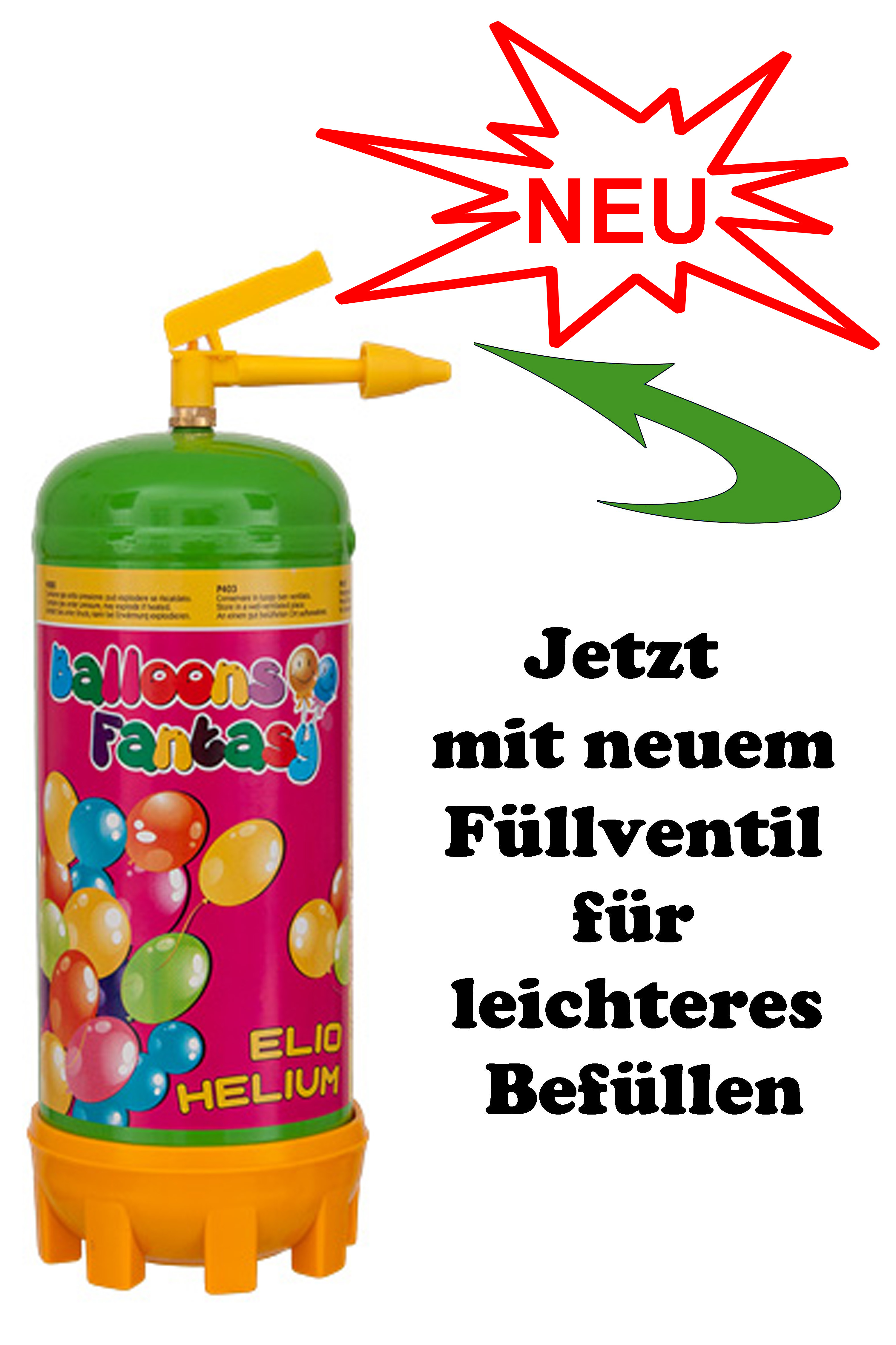 Helium Einwegflasche bombolo Maxxiline